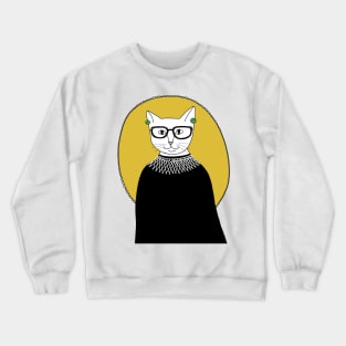 RBG As a Cat Crewneck Sweatshirt